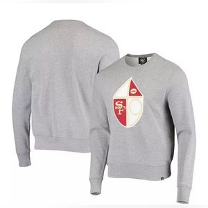 Men's San Francisco 49ers Imprint Headline Historic Logo Fleece Pullover large